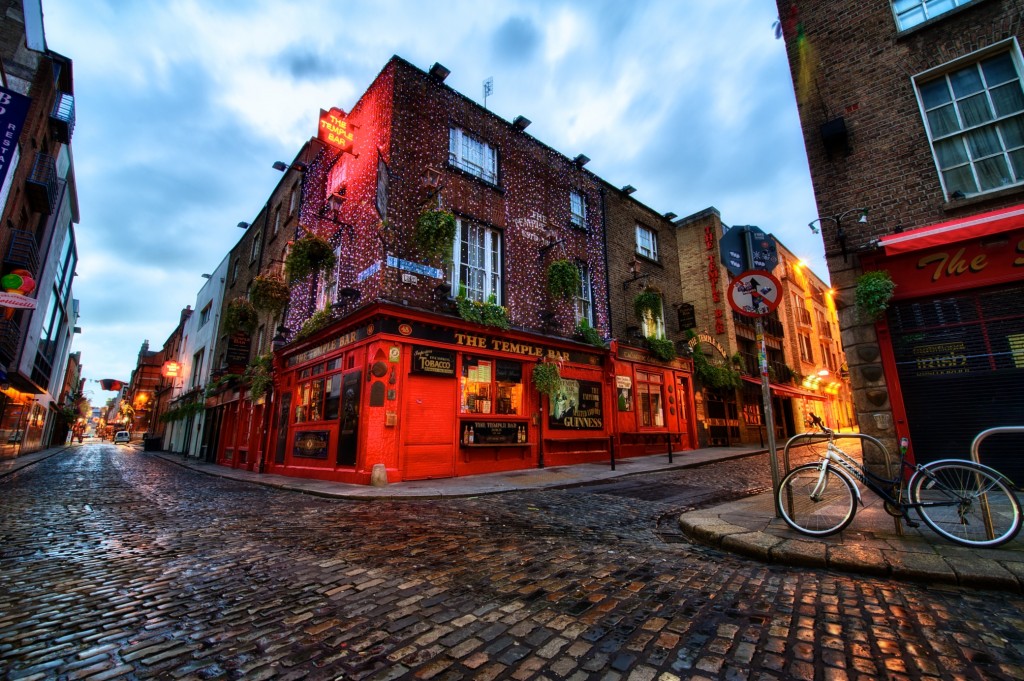Temple Bar, Dublín.