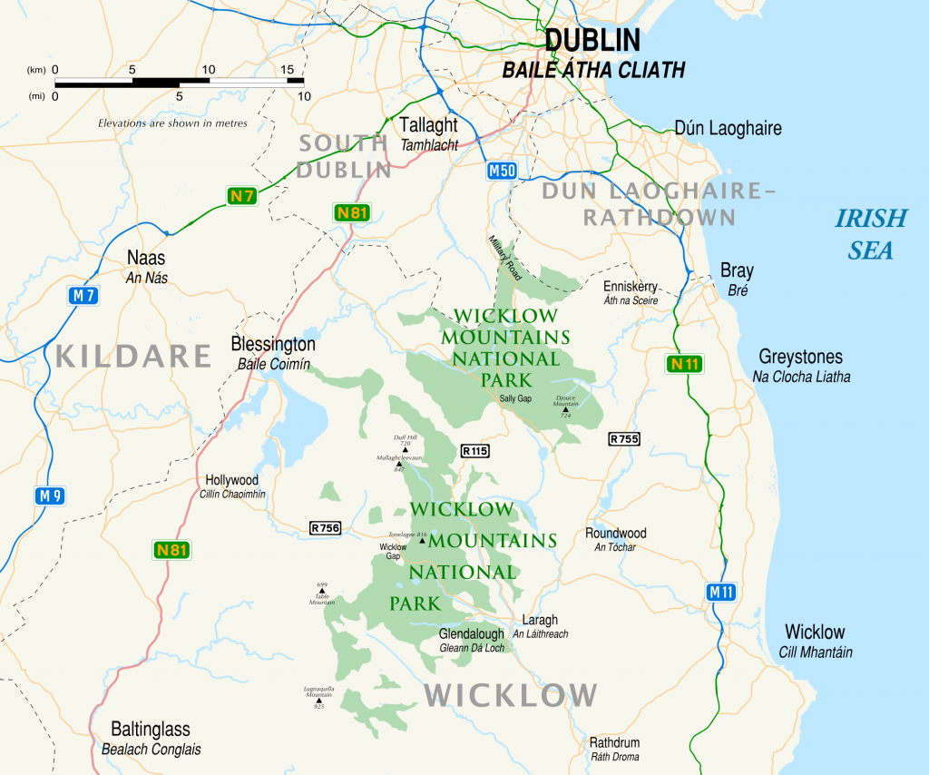 las Motañas de Wicklow