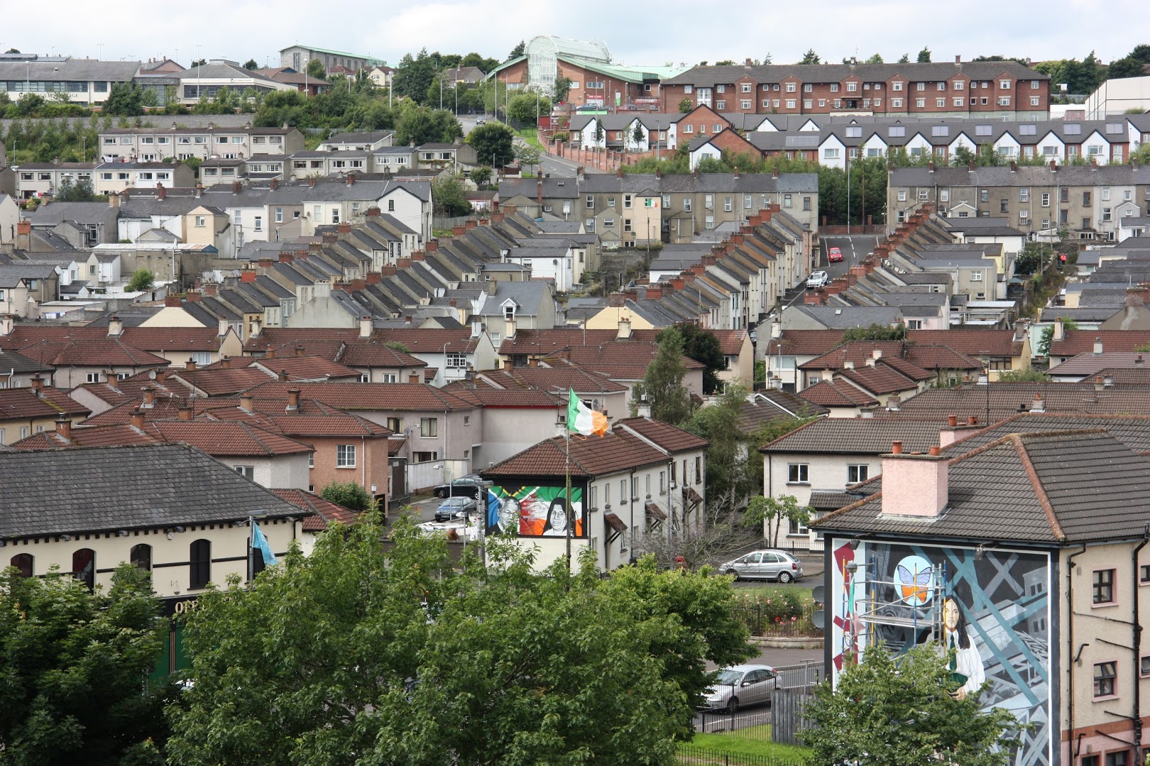 Muros de la paz en Derry Muros de la paz en Derry