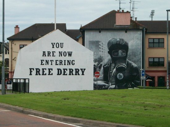 Muros de la paz en Derry
