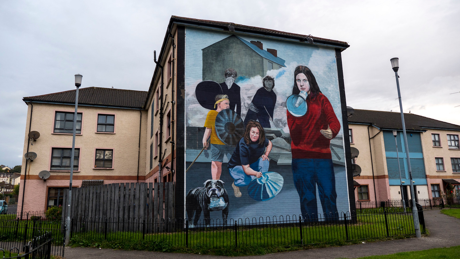 Muros de la paz en Derry Muros de la paz en Derry