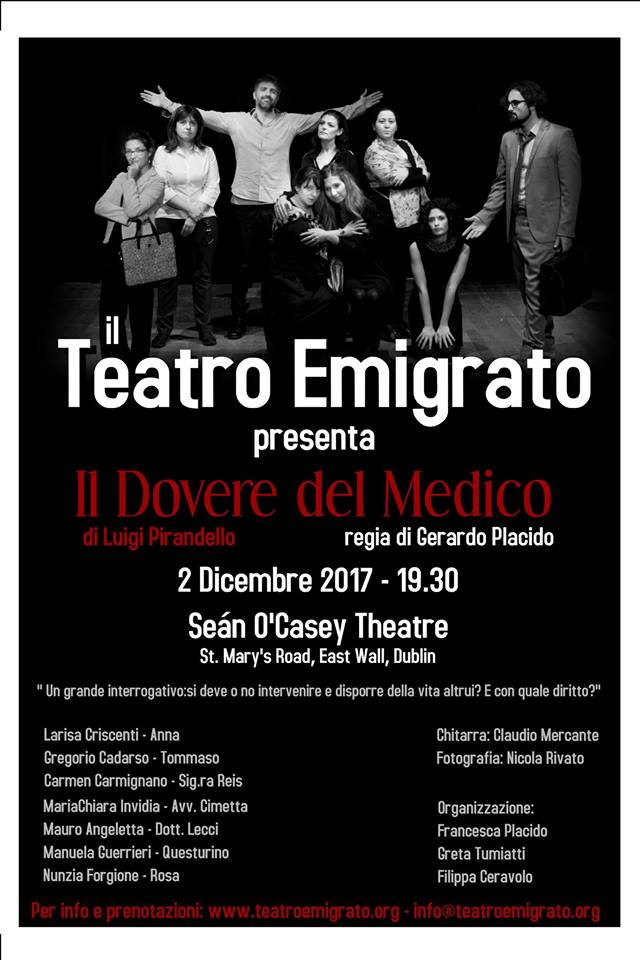 teatro español e italiano en Dublín teatro español e italiano en Dublín